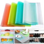 4pcs/set Multipurpose Waterproof Refrigerator Cabinet Mats