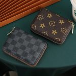 Men/Women Small Blocking Zipper Credit Card Wallet, Purse - Image 6
