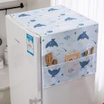 Single Door Dustproof Fridge Cover - Multifunctional Waterproof Refrigerator Cover