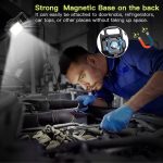 Mini Portable Pocket Keychains USB Rechargeable Flash light Coblight