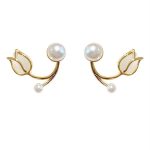 Fashion Tulip Flower Earrings for Women – Elegant & Stylish Jewelry - Image 3