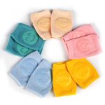 1 Pair- High Quality Unisex Baby Knee Pads Anti-Slip Warm Knee Protectors for Crawling - Image 6
