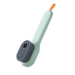 Multifunctional Shoe Brush Automatic Liquid Discharge Smooth Handle - Image 2