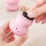 1 Pcs Silicone Octopus Face Cleansing Brush – Deep Pore Exfoliating & Blackhead Remover - Image 3