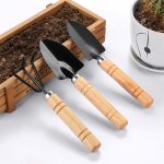 Home Gardening Tools – 3-Piece Set Garden Weeding & Planting Shovel Set - Image 5