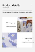 PEVA Microwave Oven Dust Cover – Waterproof & Oil-Proof Household Oven Cover - Image 3
