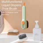 Multifunctional Shoe Brush Automatic Liquid Discharge Smooth Handle - Image 6