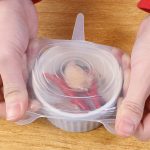 6 Pcs Set- Silicone Stretch Lids – Universal Food Wrap Cover for Every Kitchen - Image 8