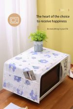PEVA Microwave Oven Dust Cover – Waterproof & Oil-Proof Household Oven Cover - Image 7