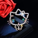 Korean Hello Kitty Hijab/Saree Brooch