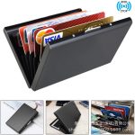 Metal Card Holder Wallet, Ultra Thin Stainless Steel Metal Wallets - Image 8