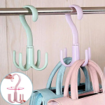 5 Pcs- 360 Degree Rotating 4 Claw Multi-Functional Hanger
