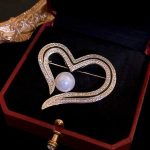 Love Double SD Pearl Hijab/Saree Brooch
