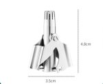Portable Mini Stainless Steel Manual Nose & Ear Hair Trimmer - Image 4