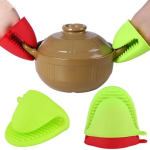 Silicon 2 pcs Oven Grip Holder, Hot Pot Holder - Image 11