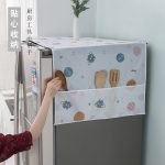 Double Door Dustproof Fridge Cover - Multifunctional Waterproof Refrigerator Cover - Image 2