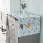 Double Door Dustproof Fridge Cover - Multifunctional Waterproof Refrigerator Cover