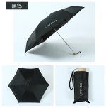 Mini Pocket Umbrella - Obsidian Black - Image 2