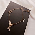 New Fashion Trendy Golden Butterfly Payel For Women Jewellery - Image 8
