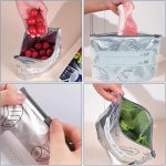 20 Pcs- Large Size (29 × 26 cm) Aluminium Foil Food Grade Storage Bag - Image 2