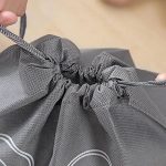 3 pcs- Dustproof Non-woven Shoe Bags or Travel Shoe Bags - Image 3
