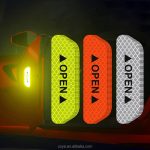 4 Pcs Set- Car Door Stickers/Universal Safety Warning Mark - Image 2
