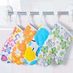 1 Pair- Colorful Microwave & Oven Heat Resistant Gloves - Image 3