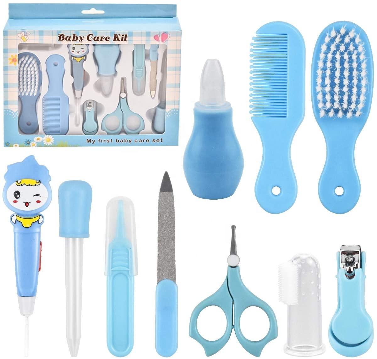 H53c4ec909e3b4f16a9af1f35f9e38be6R 10pcs set Baby Healthcare & Grooming Kit - Image 1