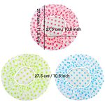 3 pcs- Waterproof Bath Cap for Women - Image 4