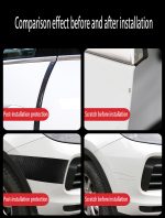 5D Carbon Fiber Anti-Collision Protector Tape (10 CM*3M) - Image 4