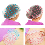 3 pcs- Waterproof Bath Cap for Women