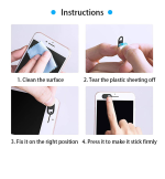 Webcam Cover Thin Camera Privacy Sticker Slider for iPhone, Laptop, Mobile (2PCS Set with Box) - Image 8