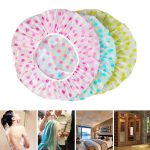 3 pcs- Waterproof Bath Cap for Women - Image 9