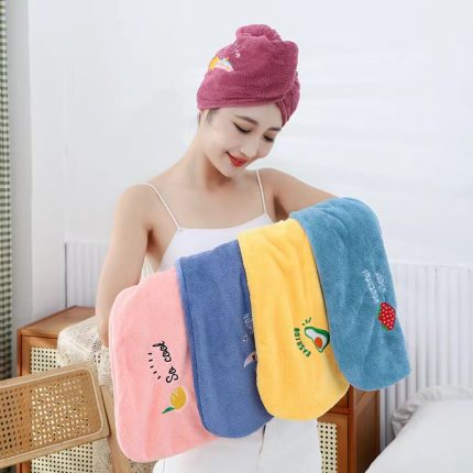 Women Soft Microfiber Towel For Shower and Hair