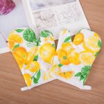 1 Pair- Colorful Microwave & Oven Heat Resistant Gloves - Image 4