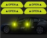 4 Pcs Set- Car Door Stickers/Universal Safety Warning Mark - Image 4
