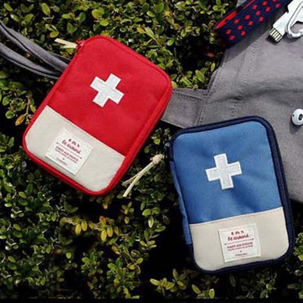 Hb4b22bb5cb3b4459a5ec95ec1fe7a1b45 Multifunction Mini Portable First Aid Kit – Emergency Medicine Bag - Image 1