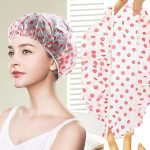 3 pcs- Waterproof Bath Cap for Women - Image 6