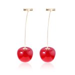 New Trendy Red/Maroon Cherry Earring - Image 4