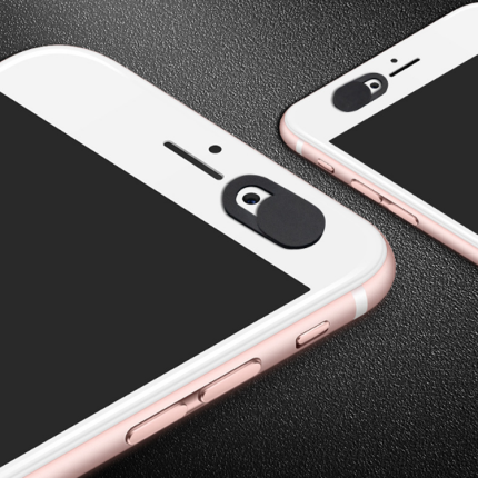 Webcam Cover Thin Camera Privacy Sticker Slider for iPhone, Laptop, Mobile (2PCS Set with Box)