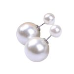 New Trendy Background Pearl High-End Design Earrings - Image 2