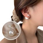 New Trendy Background Pearl High-End Design Earrings - Image 4