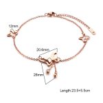 New Fashion Trendy Golden Butterfly Payel For Women Jewellery - Image 5