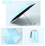 Mini Pocket Umbrella - Sky Blue - Image 2
