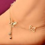 New Fashion Trendy Golden Butterfly Payel For Women Jewellery - Image 4