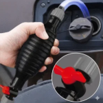 2 metre (6 feet) Long Premium Leak Proof Heavy Duty Oil Suction Pipe/Oil Suction Hose -With Valve and Key