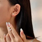 2pair- Simple Korean Pearl Earrings