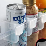 10 pcs Set- Kitchen and Fridge Storage Partition, Free adjustment and snap-on grid clip