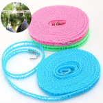 No-Drill Windproof and Non-Slip Portable Fence-Style Clothesline for Indoor and Outdoor