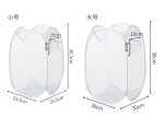 1 pcs- Foldable Net Art Dirty Clothes Basket - Image 5